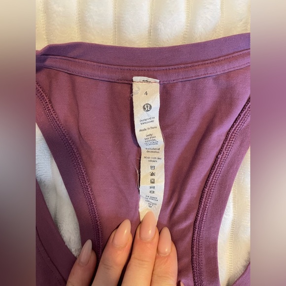 Lululemon Love Tank Wisteria Purple - Picture 3 of 3
